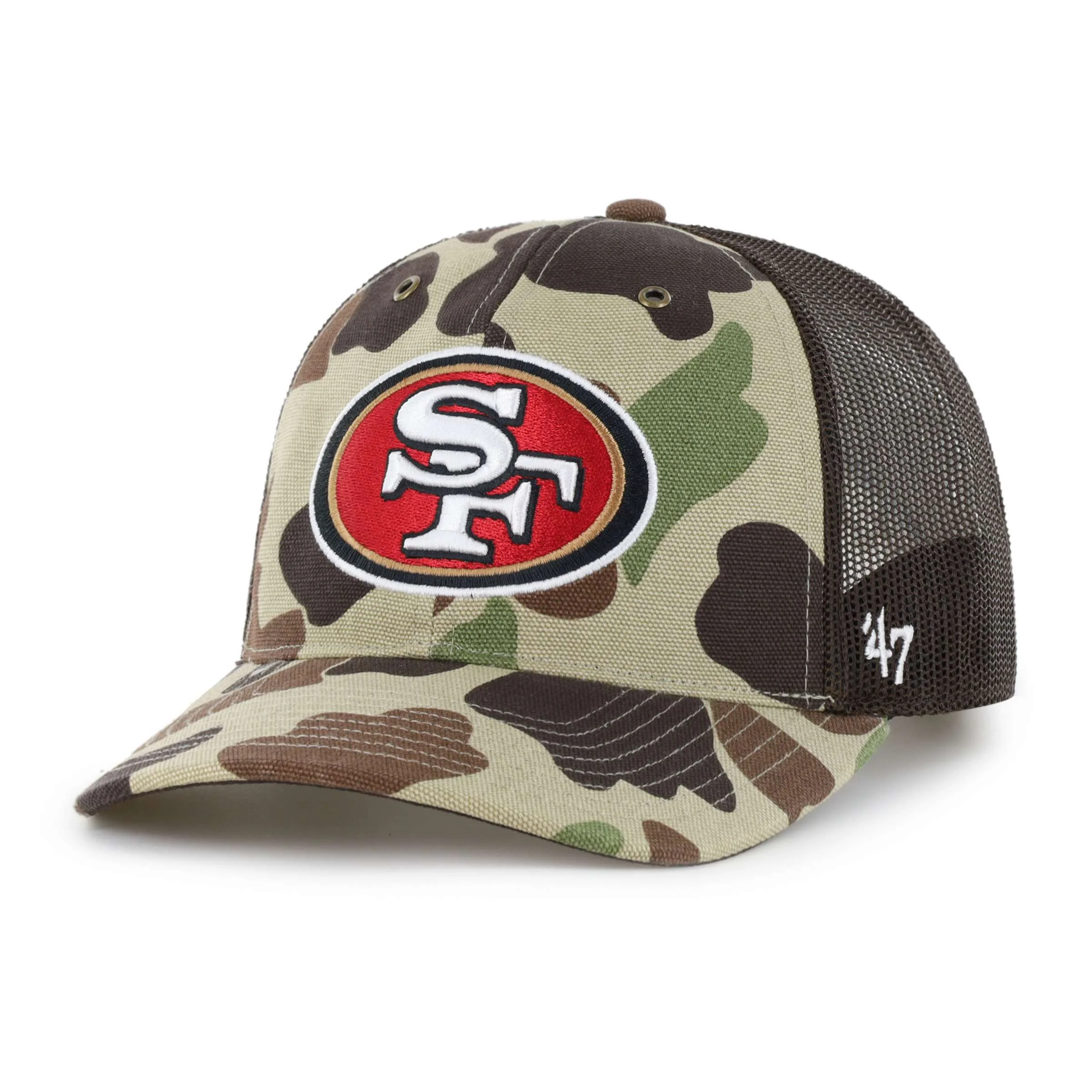 San Francisco 49ers '47 Camo Trucker Relaxed Fit - 1