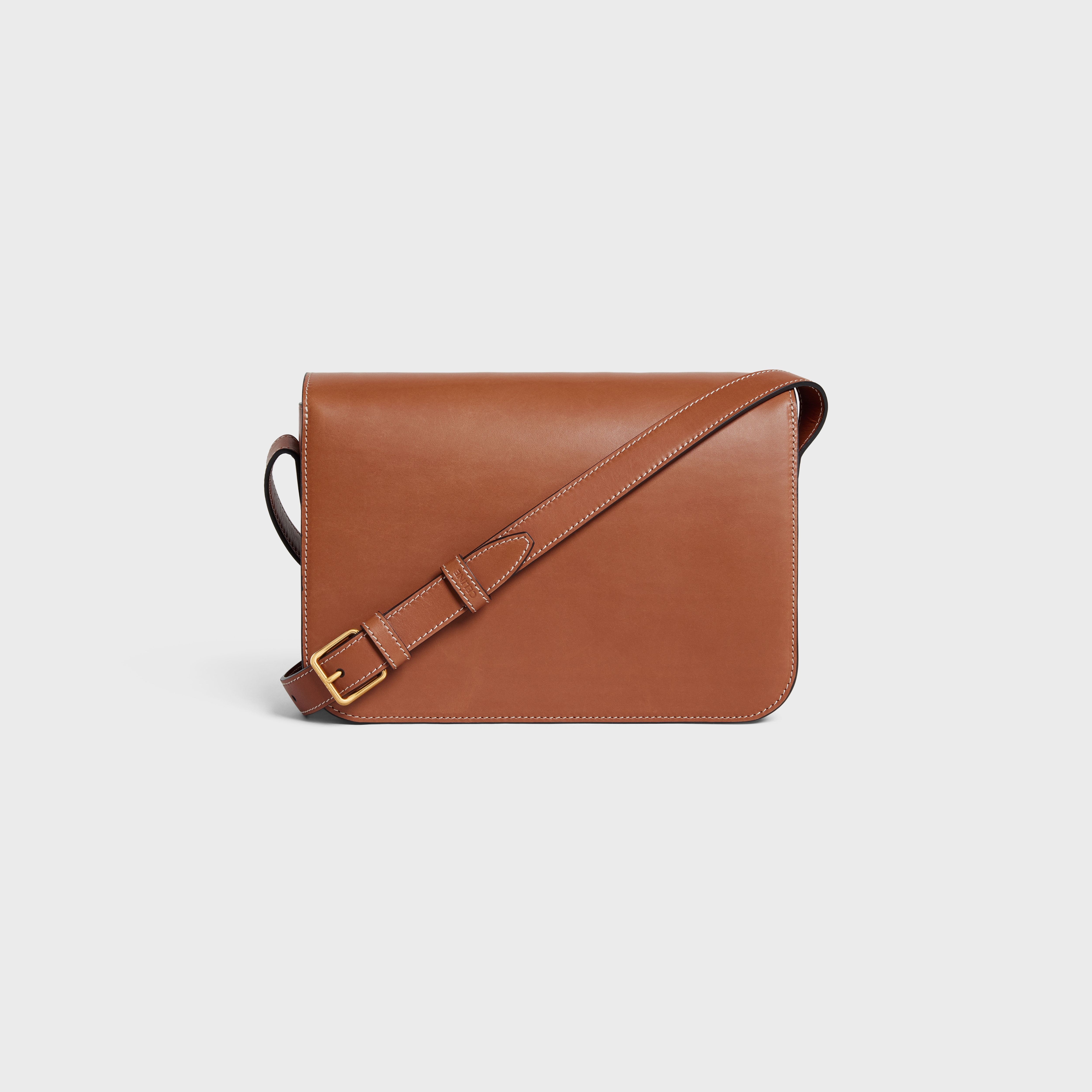 MEDIUM CUIR TRIOMPHE BAG in natural calfskin 3