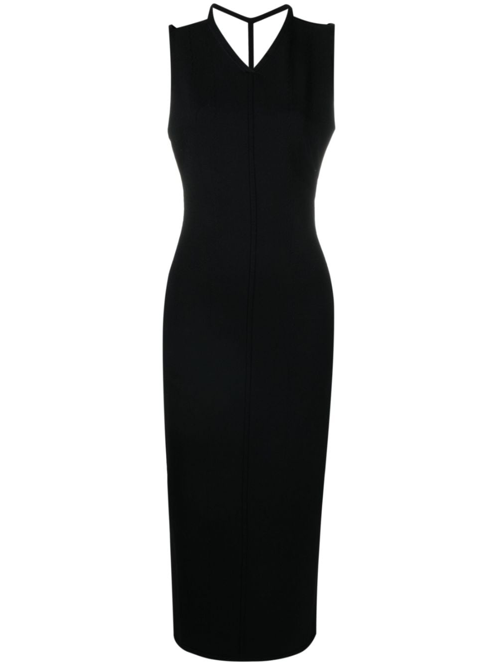 Terri V-neck maxi dress - 1