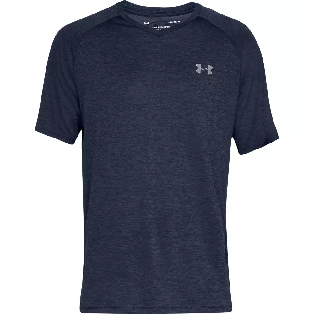 Men's Tech 2.0 V-Neck Turquoise Tee - 5