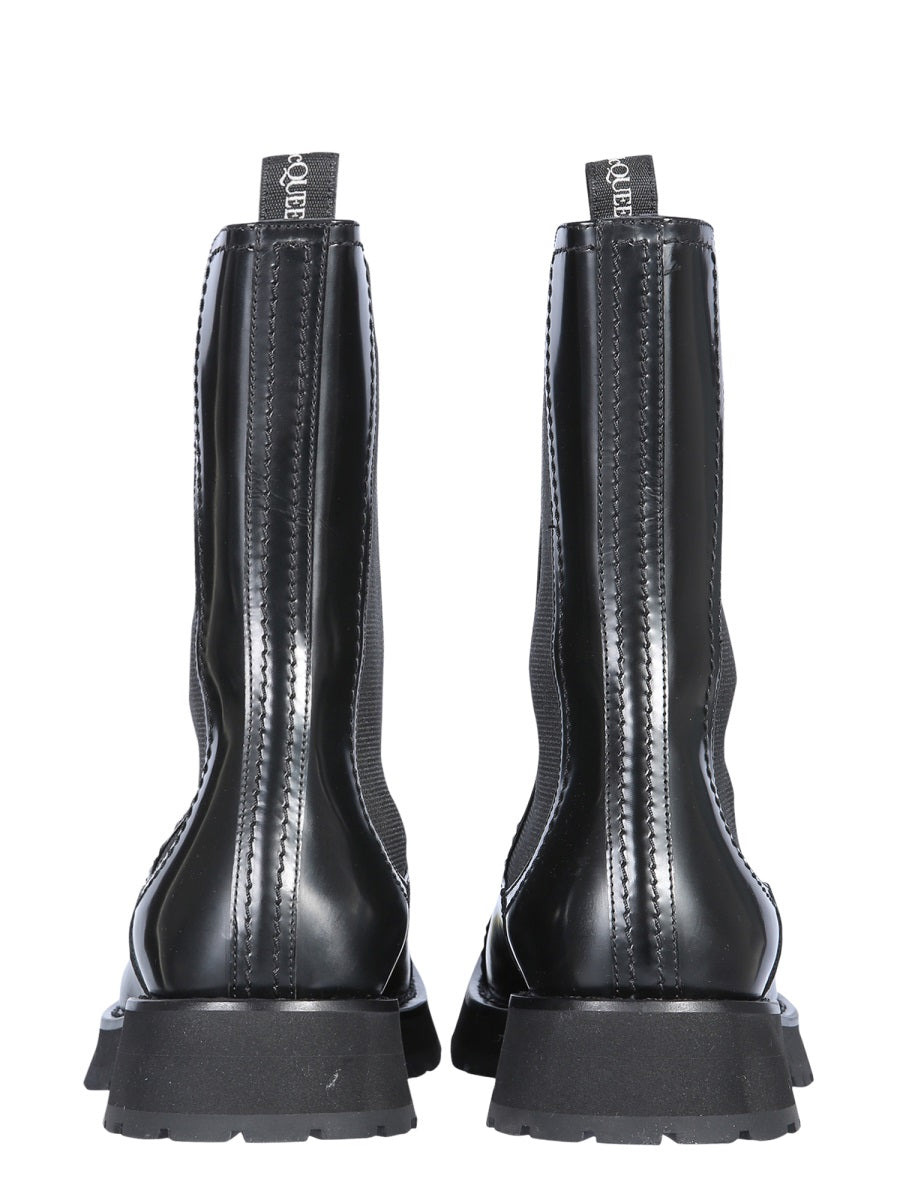 Alexander Mcqueen Men Studded Boot - 3