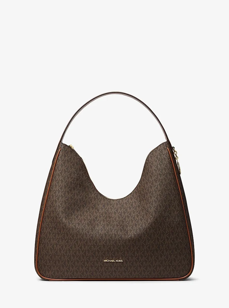 Nayla Medium Signature Logo Shoulder Bag - 1