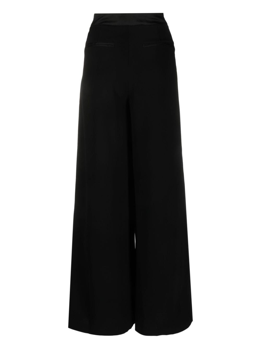 high-waisted wid-leg trousers - 2