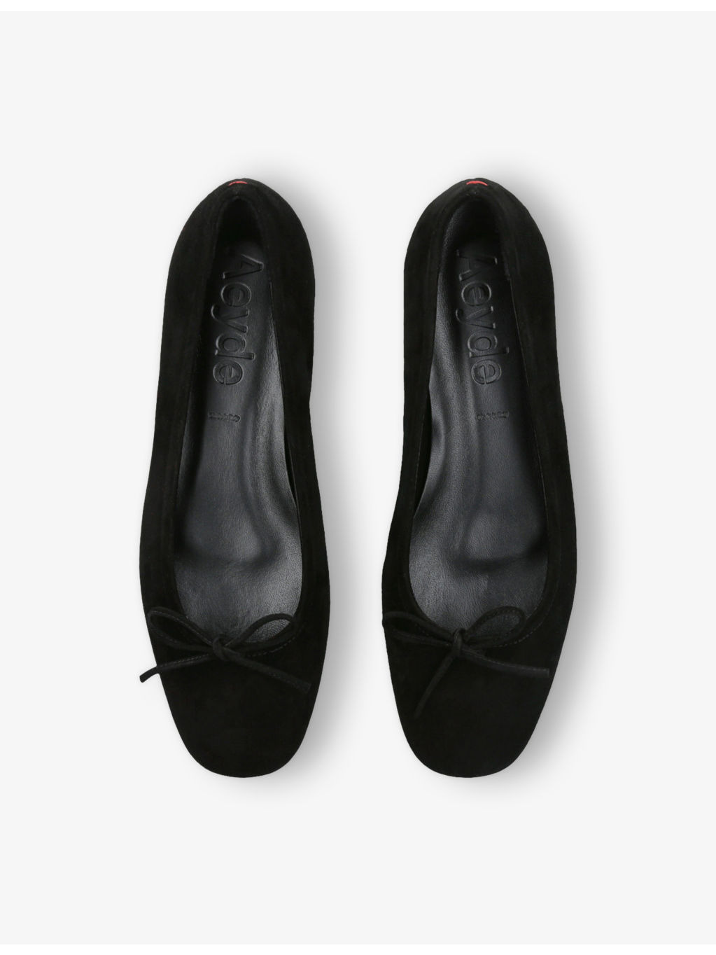 Delfina Suede Ballerina Flats - 2