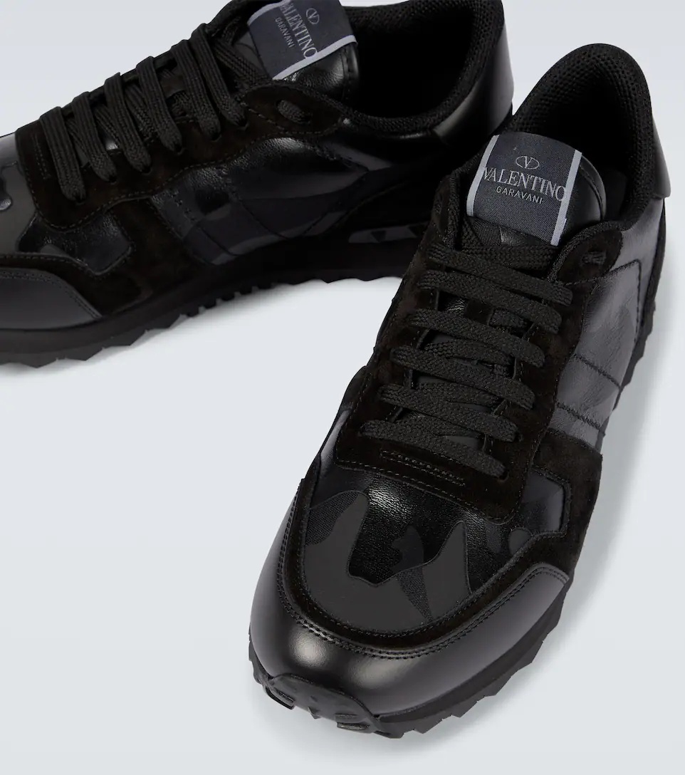 Leather Rockrunner sneakers - 3