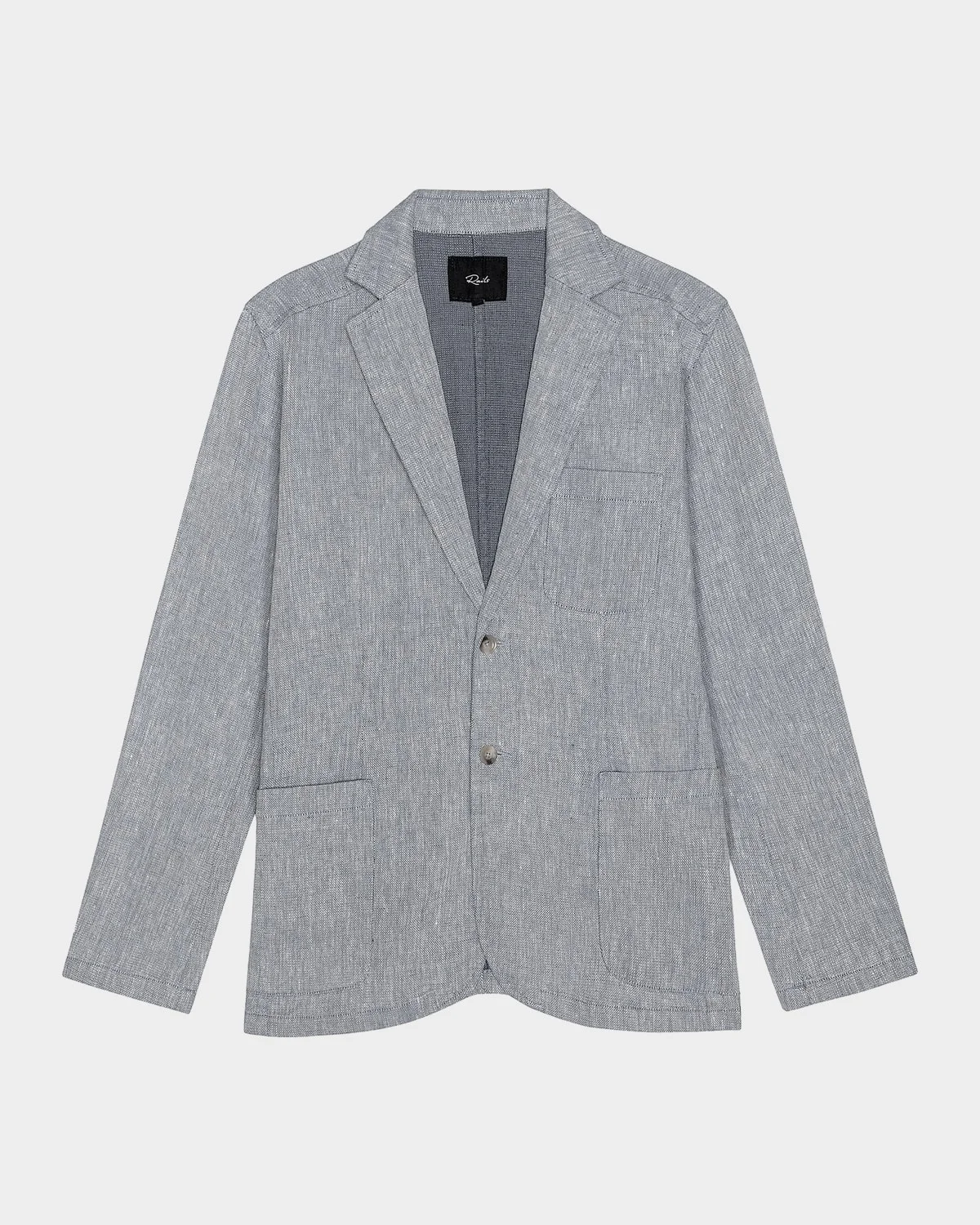 Men's Harris Stretch Cotton-Linen Blazer - 1