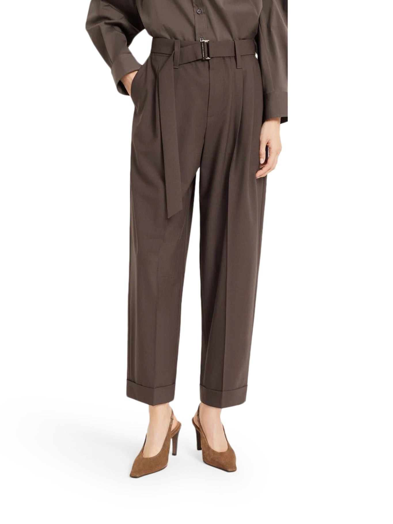 BAGGY TAILORED WOOL TROUSERS - 3