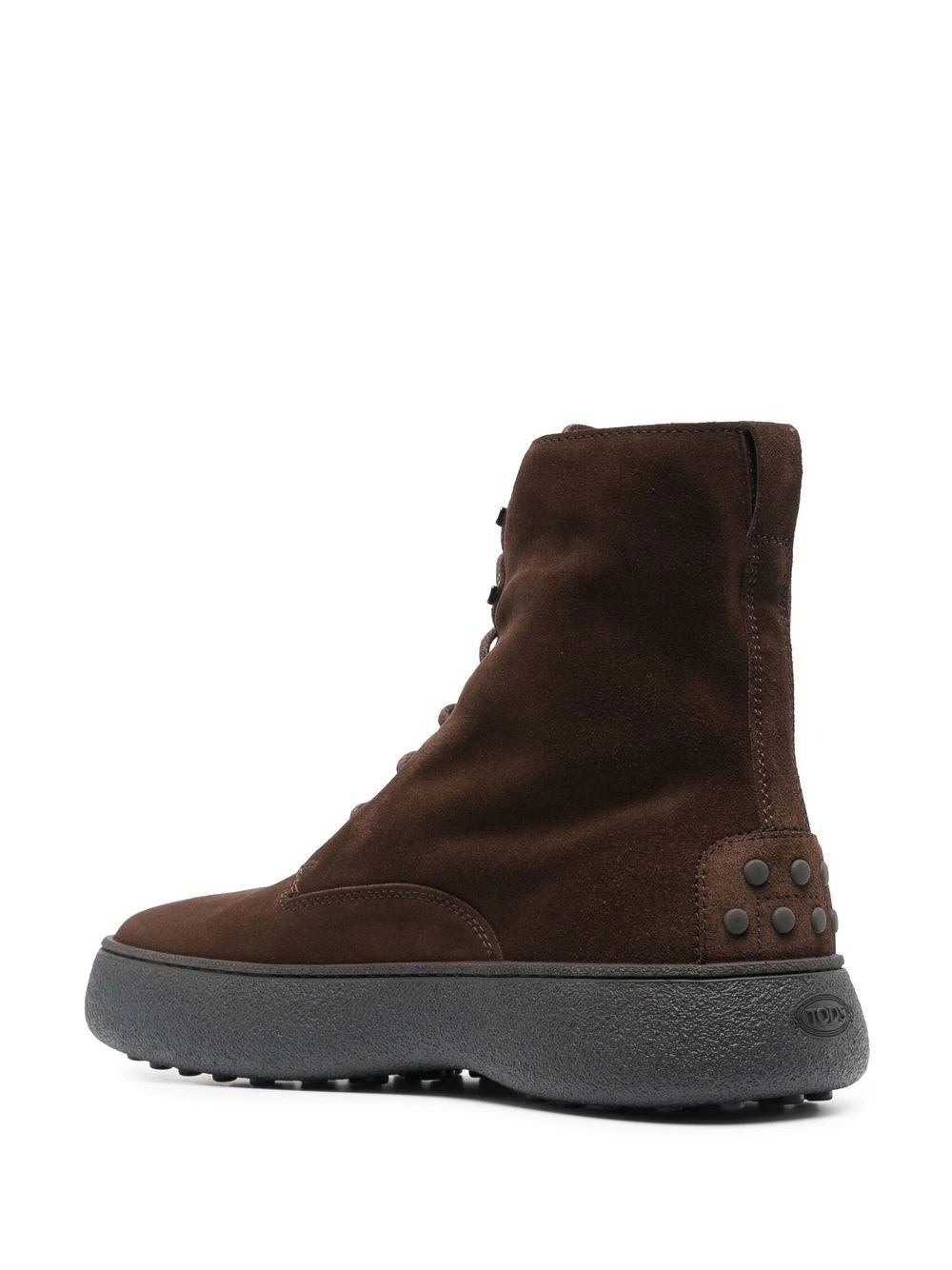 W.G. lace-up leather boots - 3