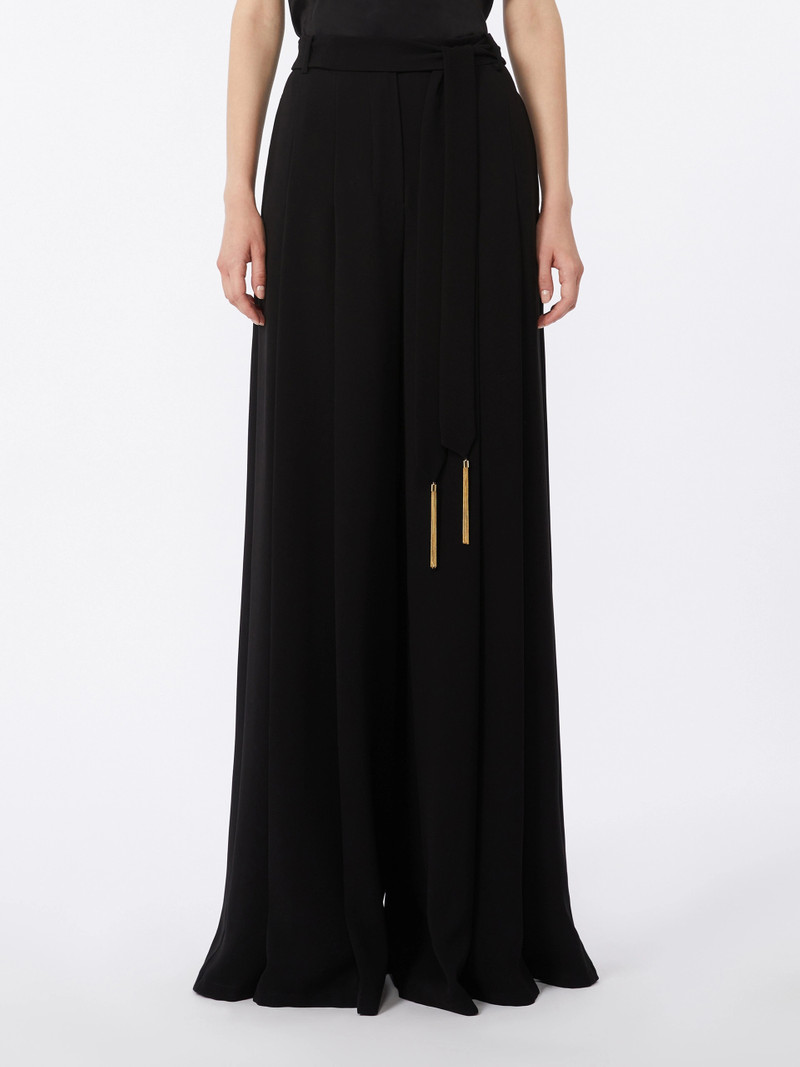 VALICO Cady palazzo trousers - BLACK 3