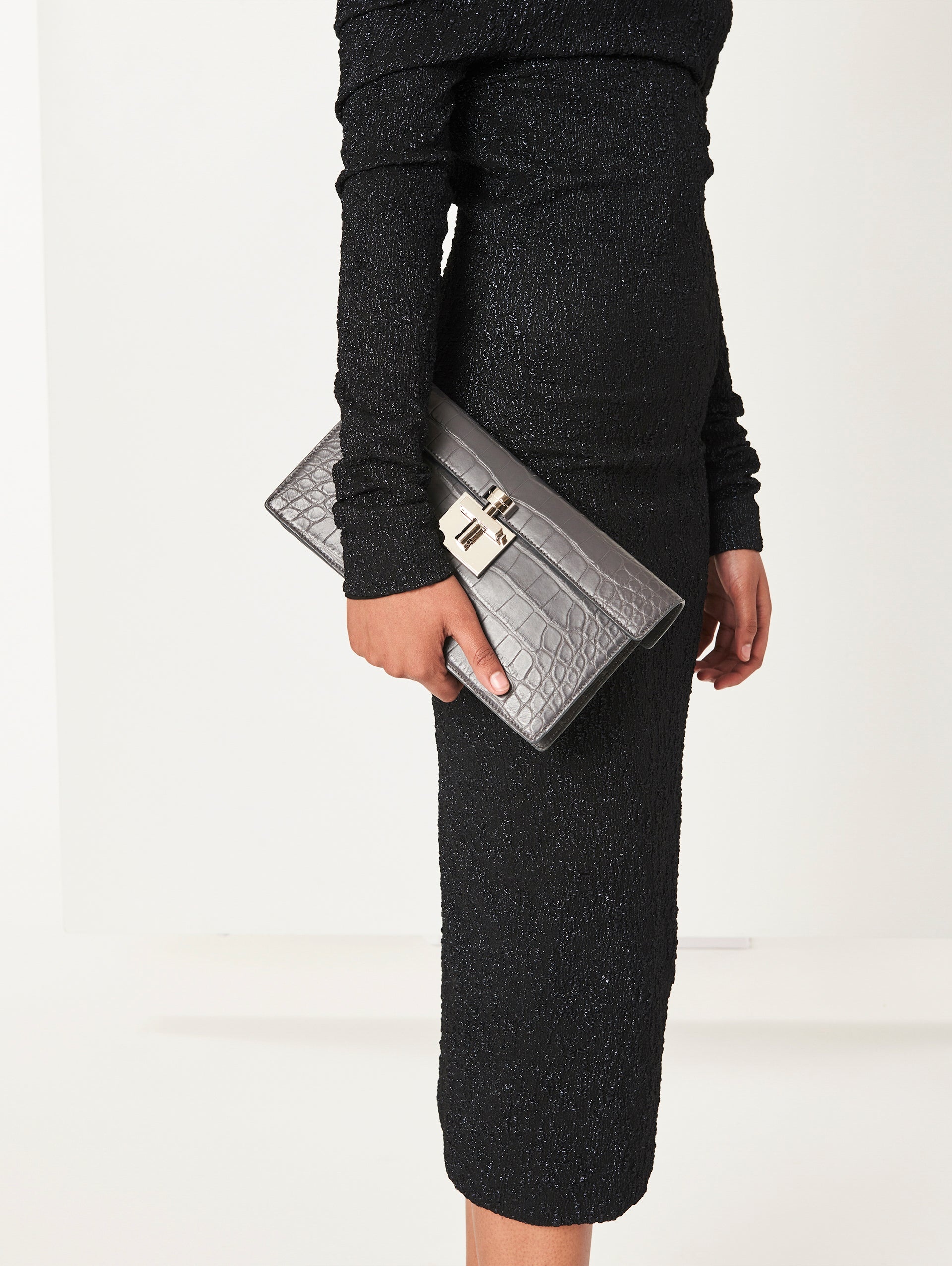 ALLIGATOR ALIBI CLUTCH - 2