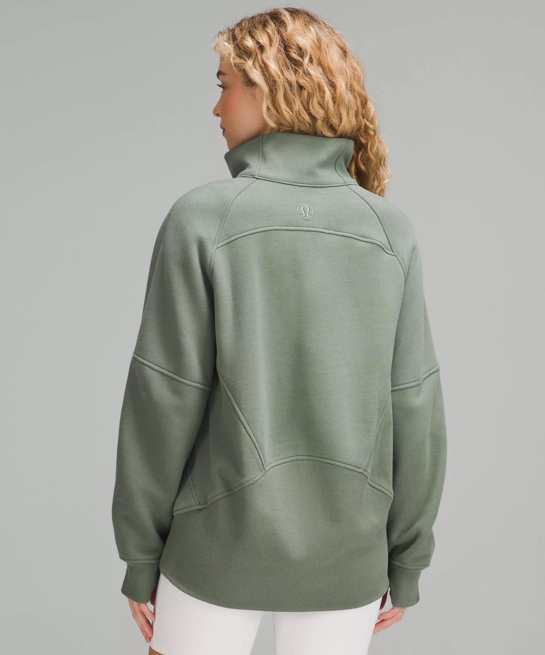 Scuba Oversized Funnel-Neck Half Zip *Long - 3
