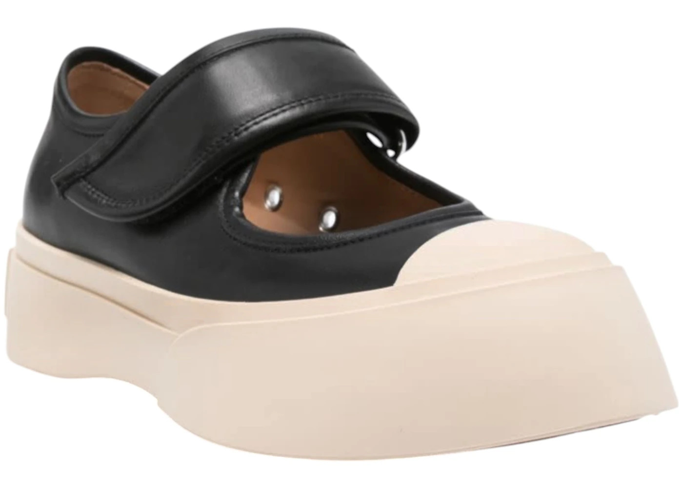 Marni Pablo Mary-Jane Black Ivory (Women's) - 2