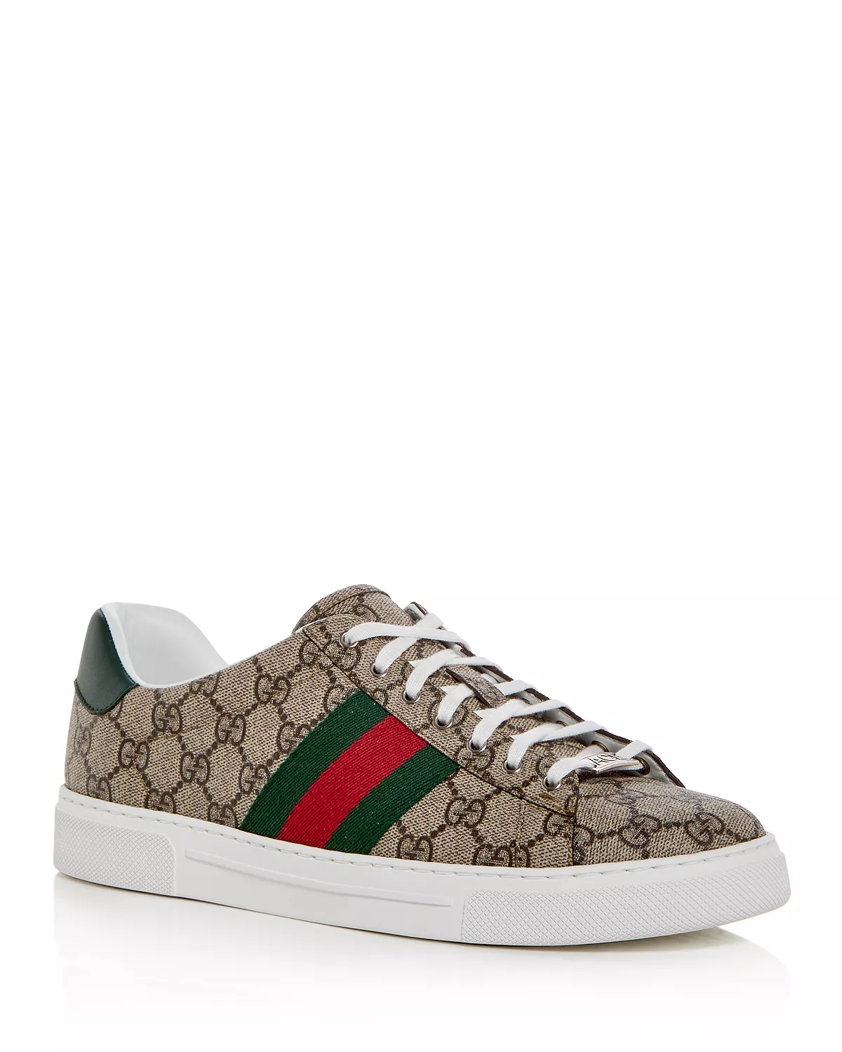 Men's Gucci Ace Canvas and Leather Sneakers - 3