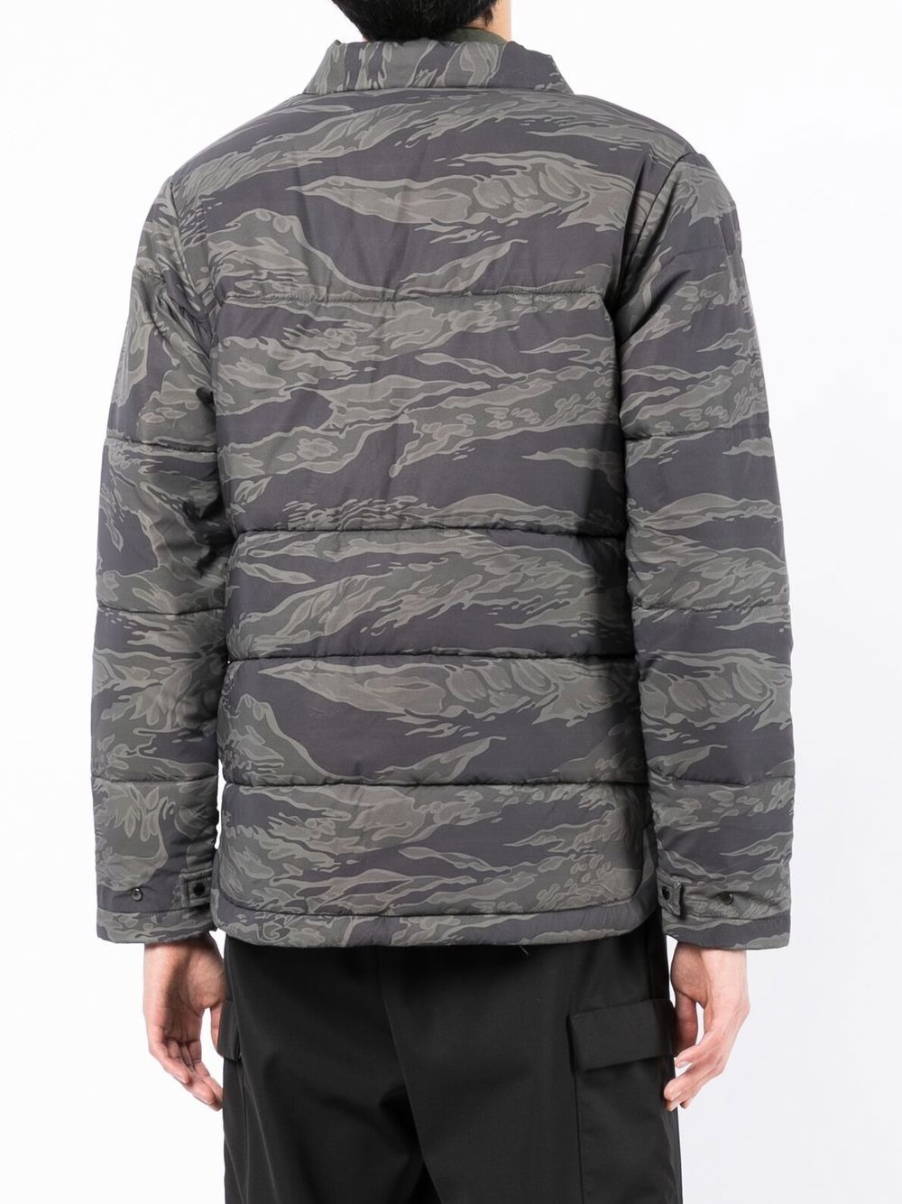 camouflage-print padded jacket - 4