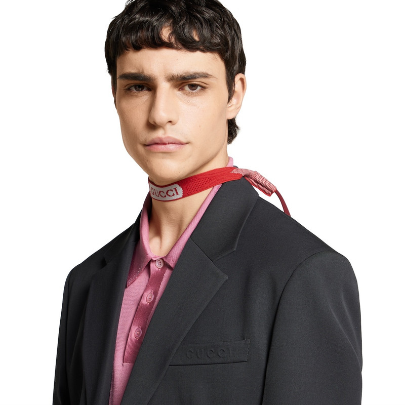 Technical knit glasses case 3