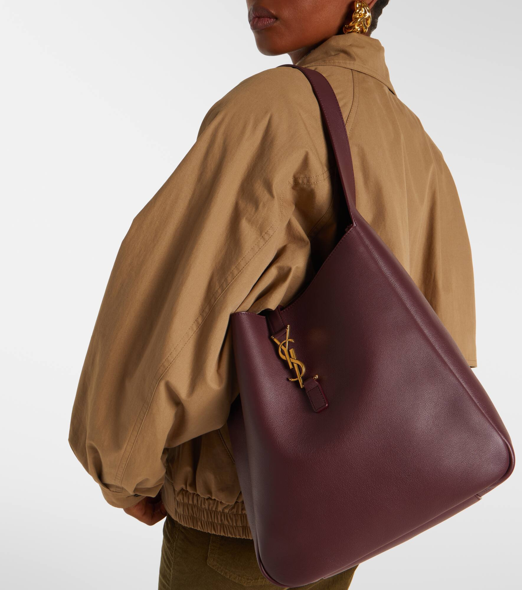 Le 5 à 7 Large leather shoulder bag - 2