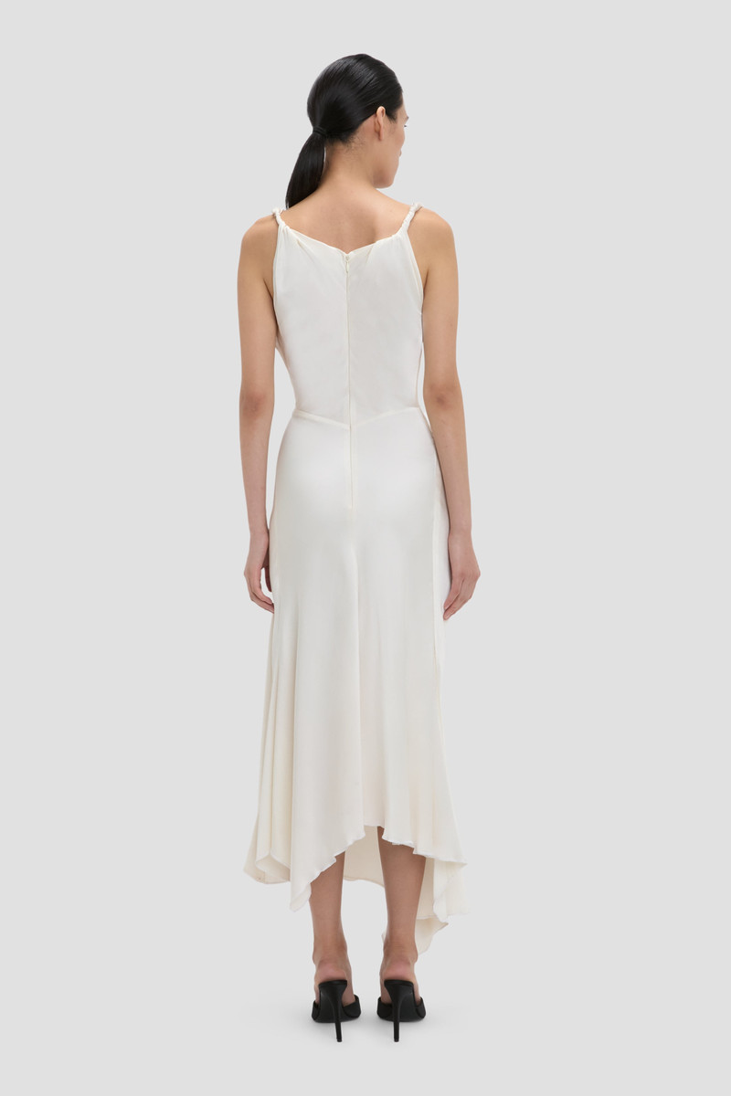 Posy Midi Dress In Ivory 5