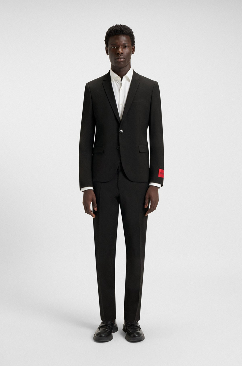 HUGO EXTRA-SLIM-FIT JACKET IN A STRETCH-WOOL BLEND outlook