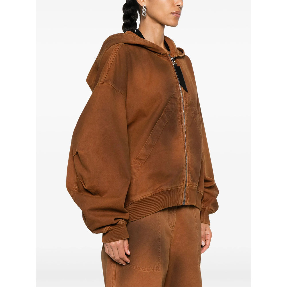 The Attico Brown Jackets - Oversized Jackets Women - 3