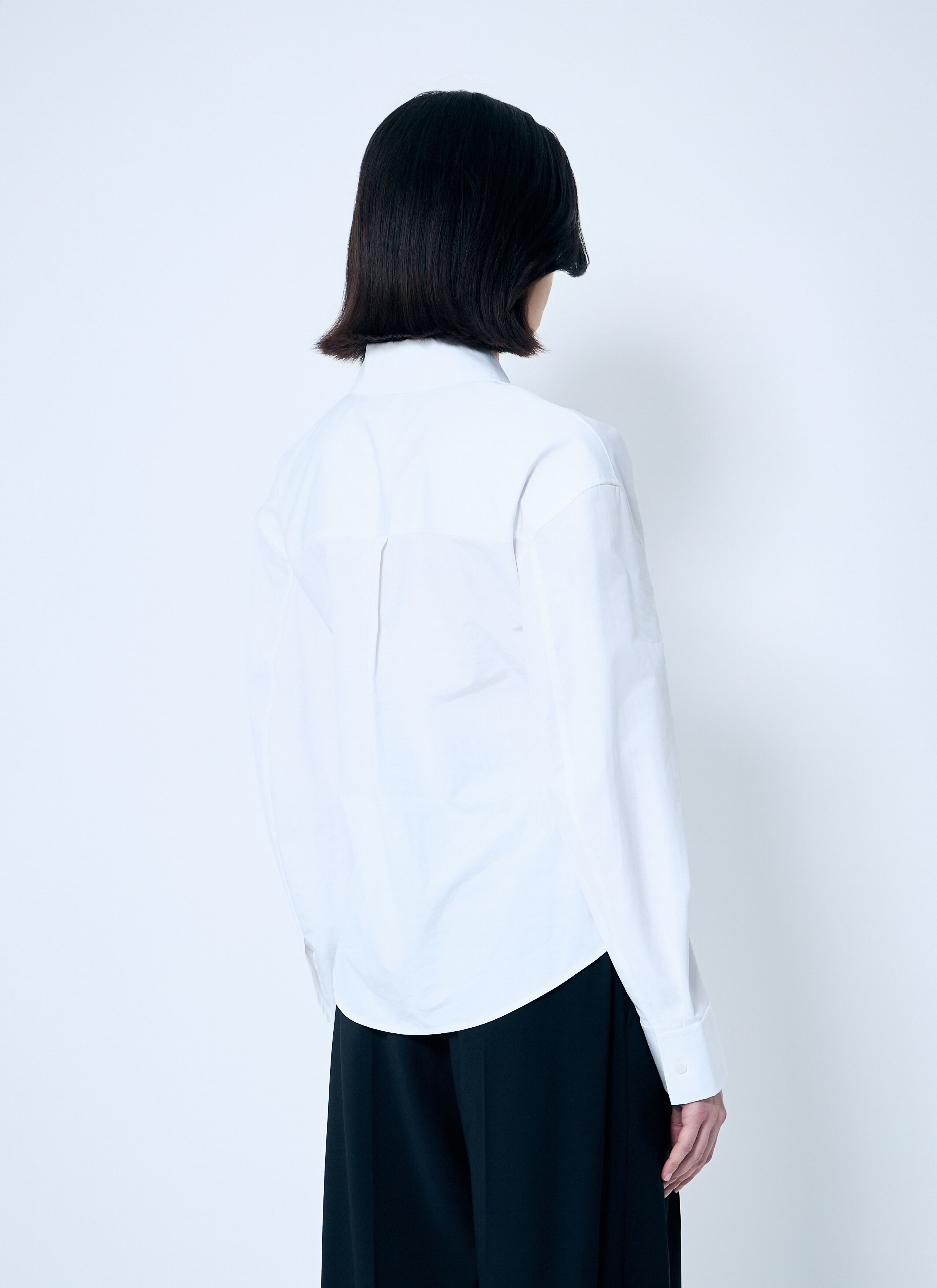 Deconstructed Button-Down Shirt - 4