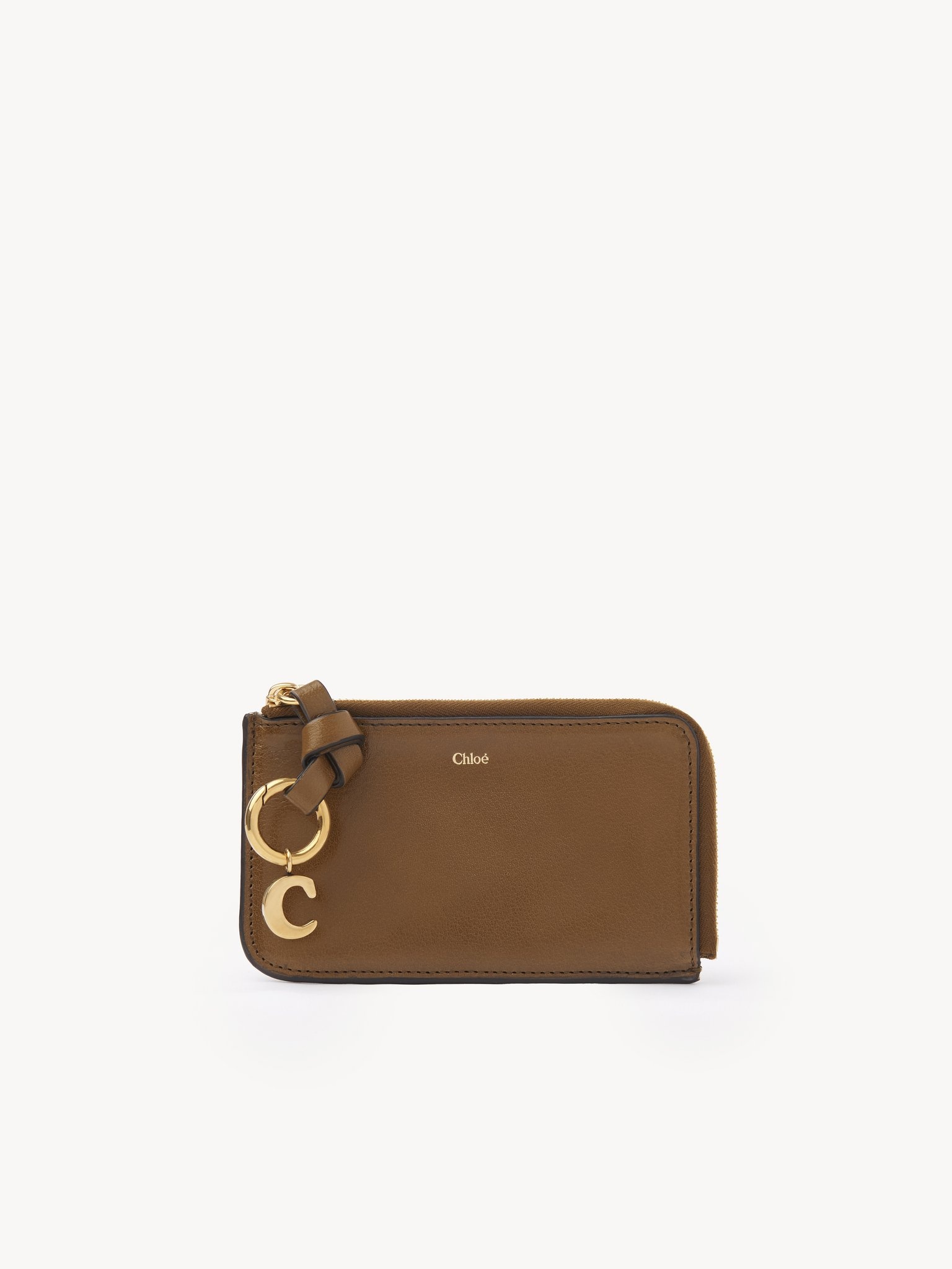 ALPHABET PURSE IN SHINY LEATHER - 1