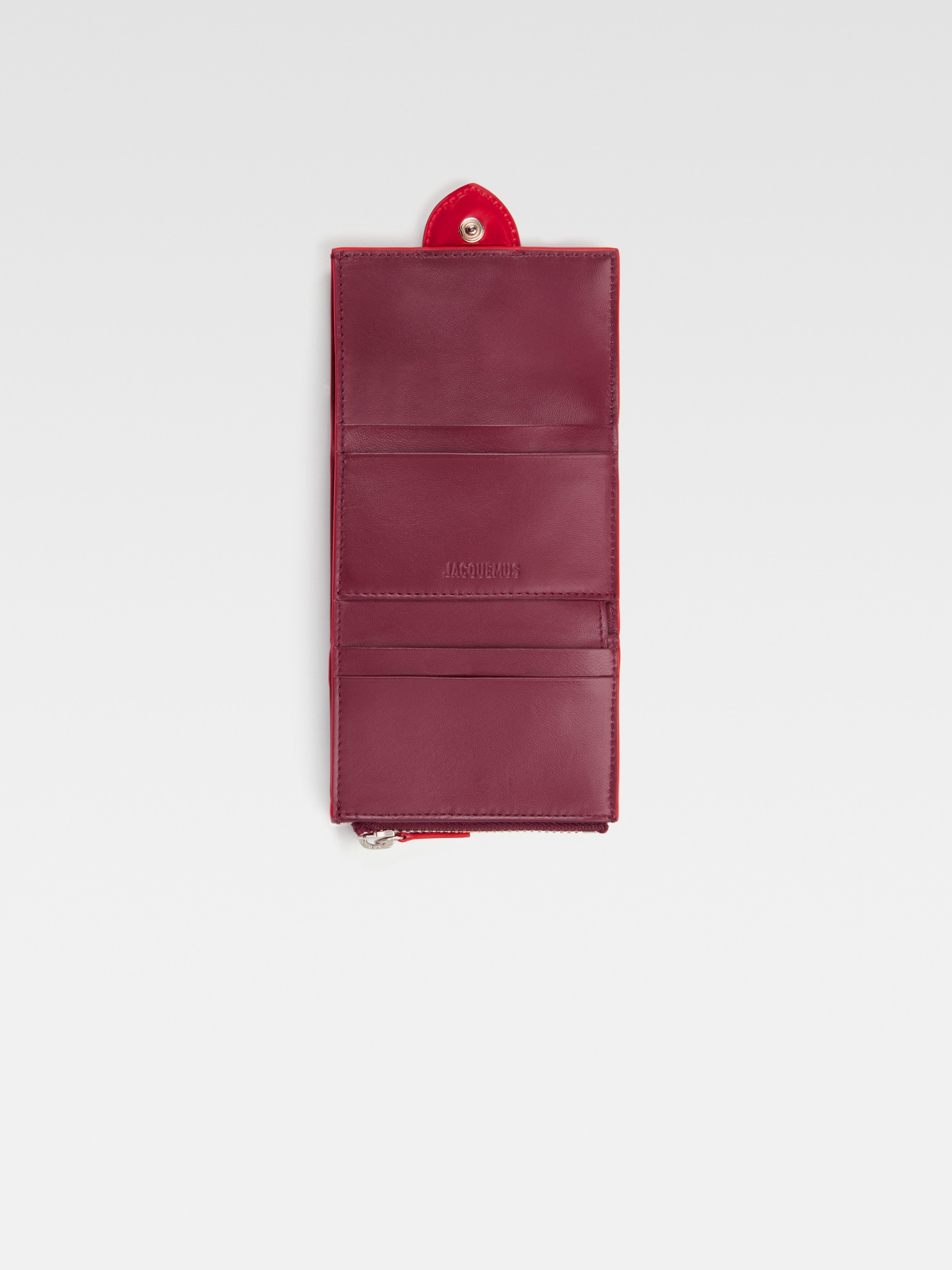 Jacquemus Le Compact Bambino Wallet | Silver | One Size | Shopbop