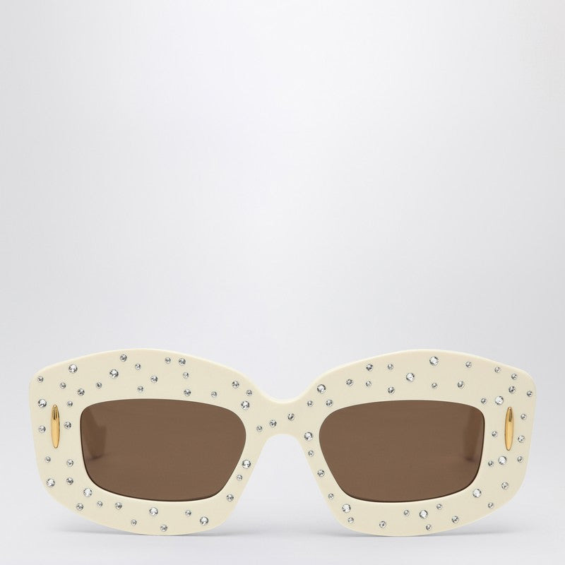 Loewe Arch Mask White Sunglasses Women - 1