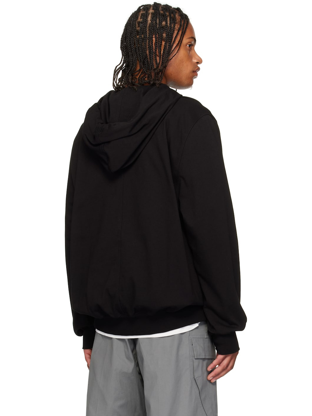 Black Concordians Heavy Jersey Hoodie - 3