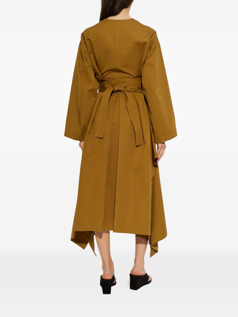 cut-out belted midi dress 4
