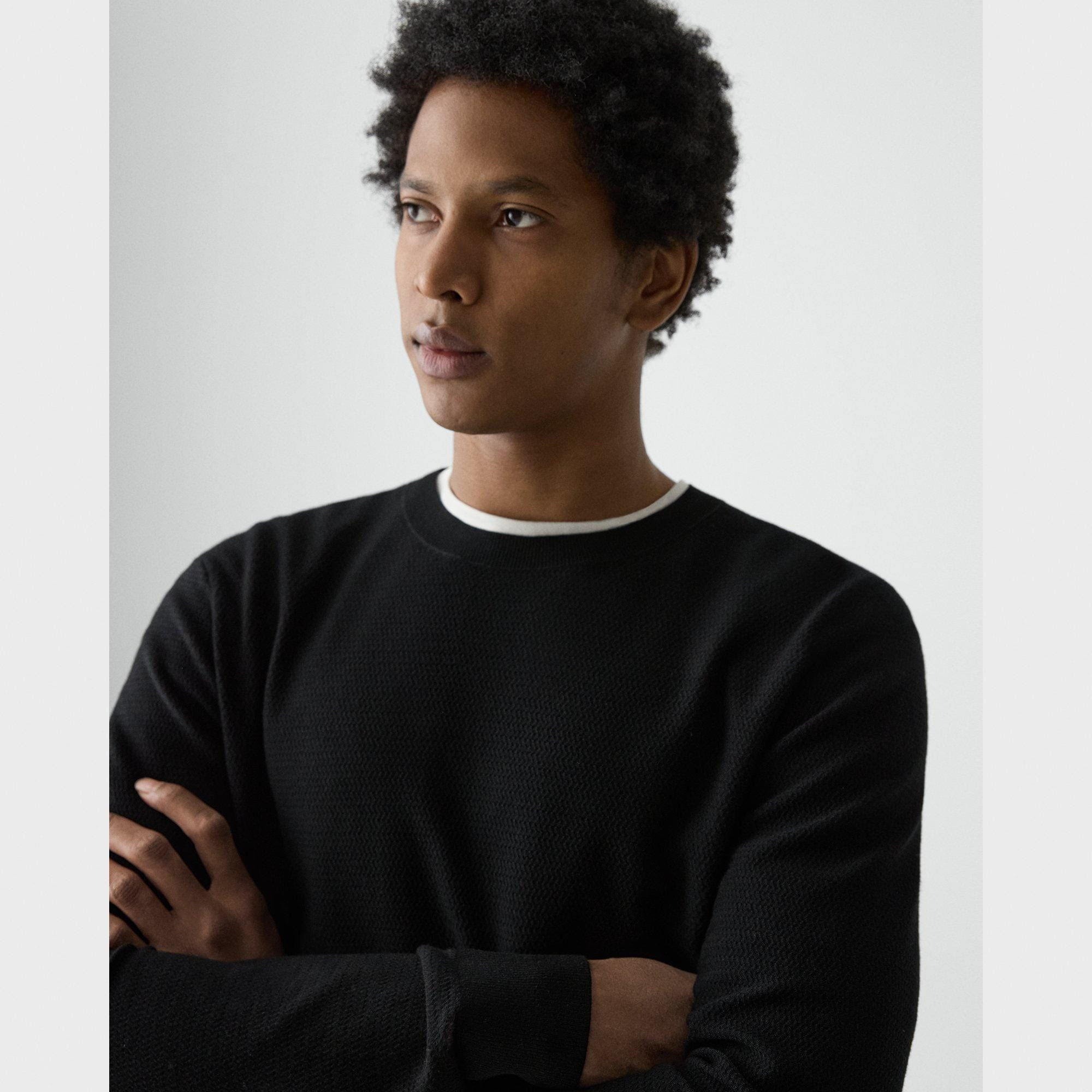 Riland Crewneck Sweater in Light Bilen - 5
