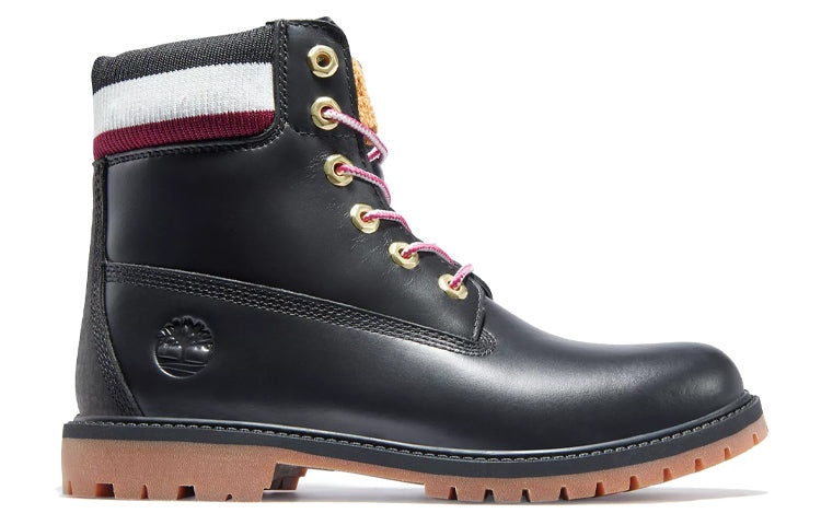 (WMNS) Timberland 6 inch Heritage Premium Waterproof Boots 'Black' A2G9S015 - 2