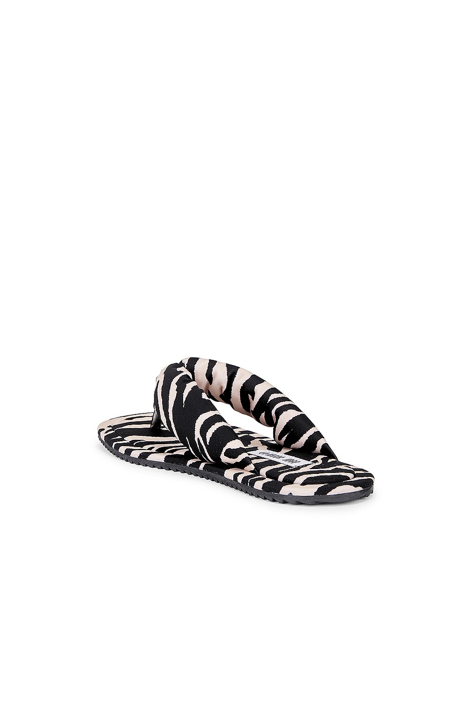 Zebra Printed Indie Flat Thong Sandal - 3