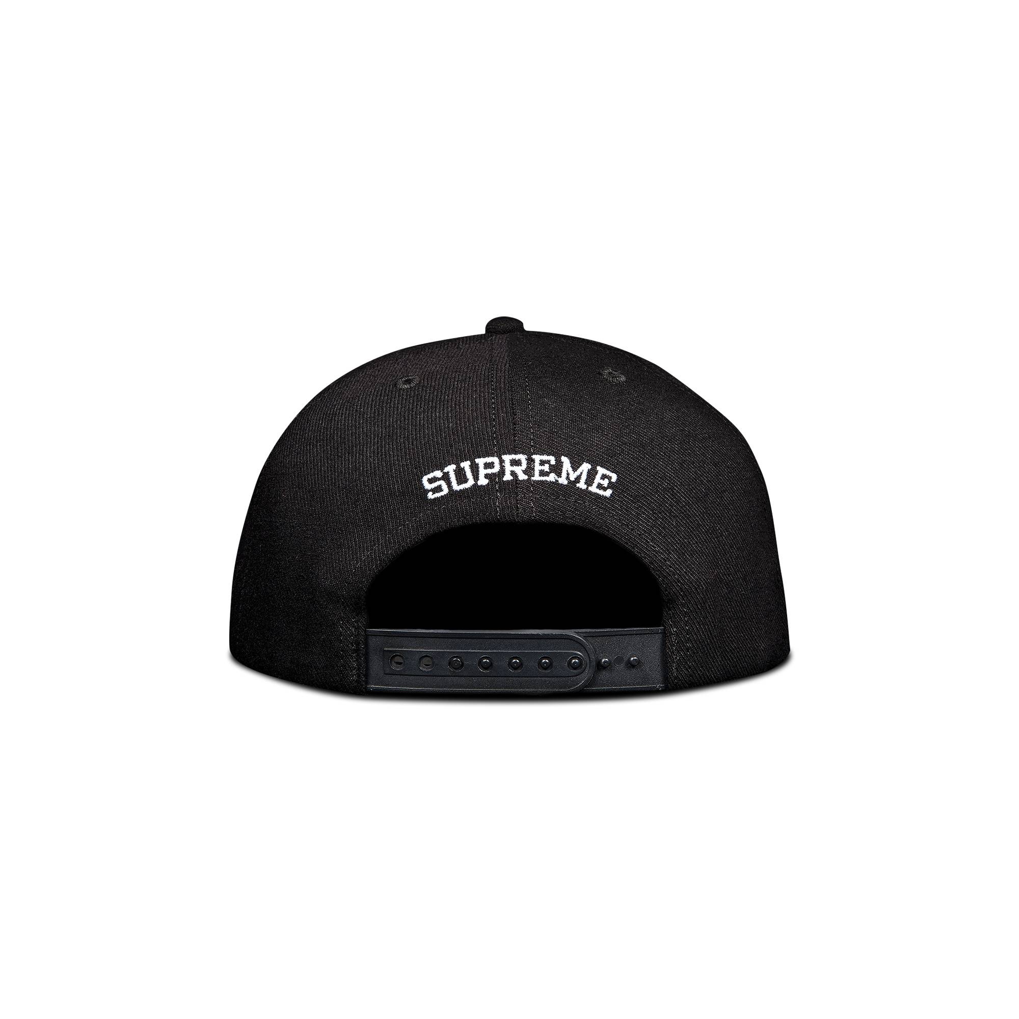 Supreme Supreme Bones Logo 5-Panel 'Black' | REVERSIBLE