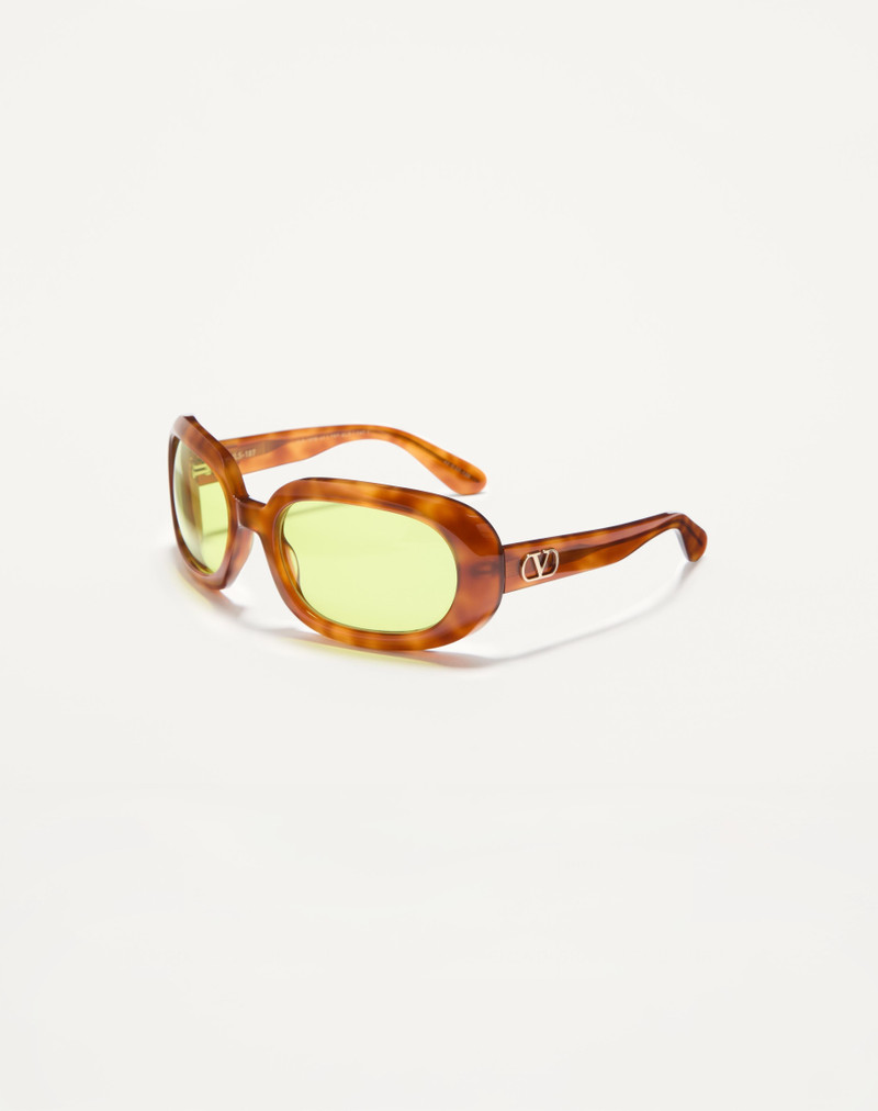 OVAL WRAP-AROUND ACETATE EYEWEAR 4
