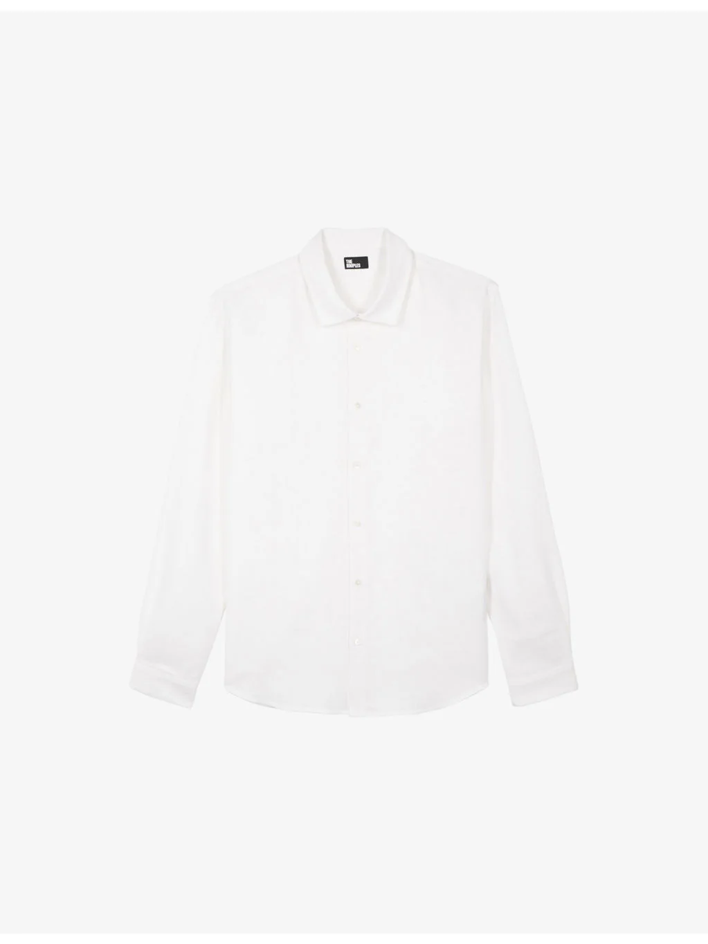 Logo-Embroidered Slim-Fit Linen Shirt - 1
