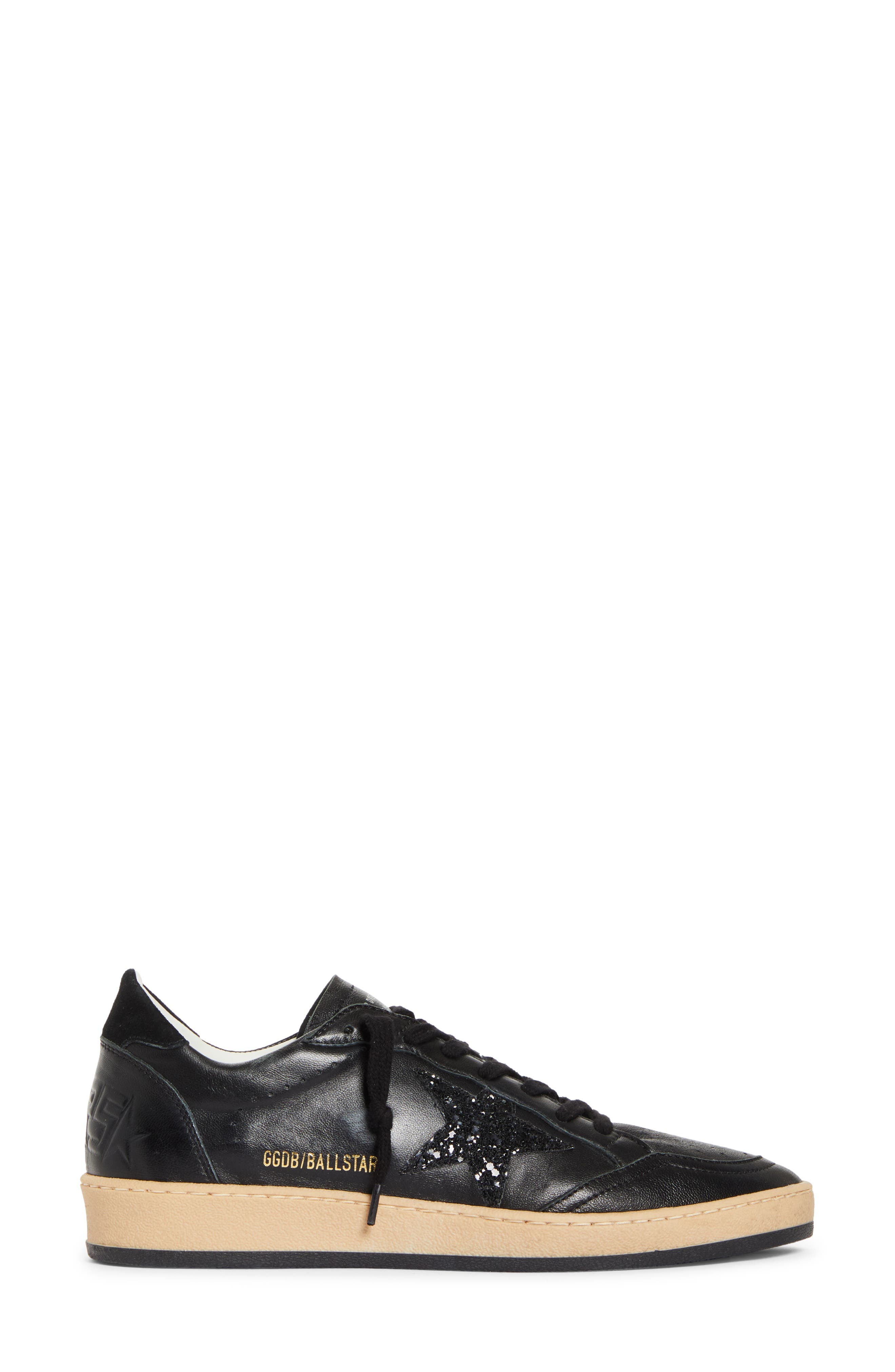 Golden Goose Ball Star Sneaker in Black at Nordstrom - 3