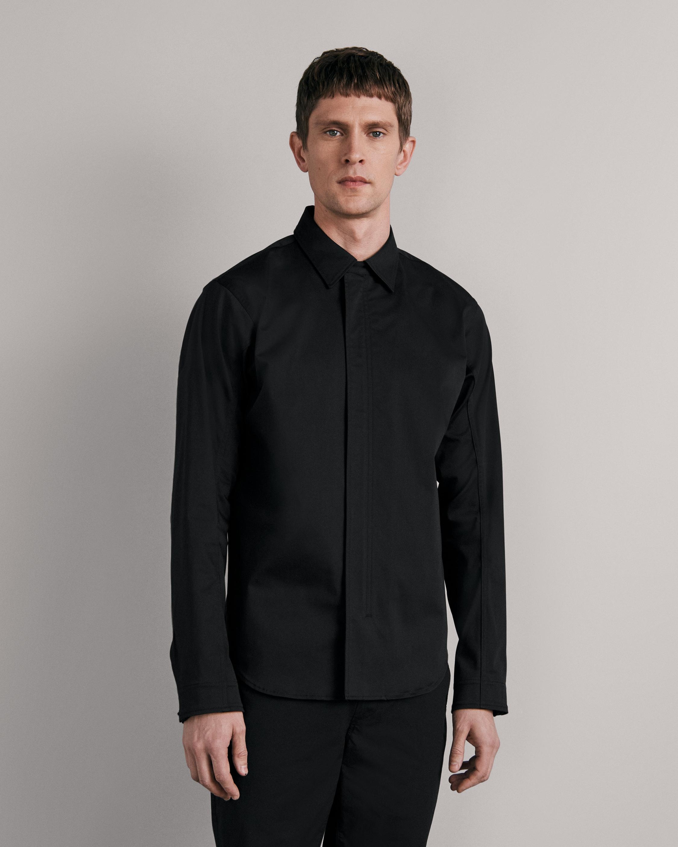Flight Cotton Sateen Shirt Jacket
Relaxed Fit Jacket - 2