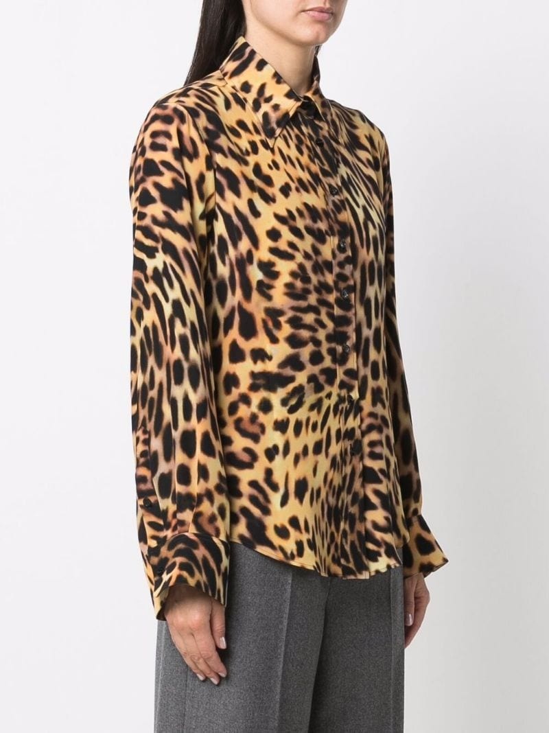 all-over leopard-print shirt - 3
