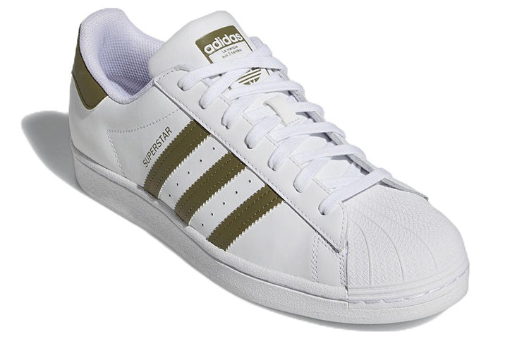 adidas Superstar 'White Focus Olive' HP5501 - 3