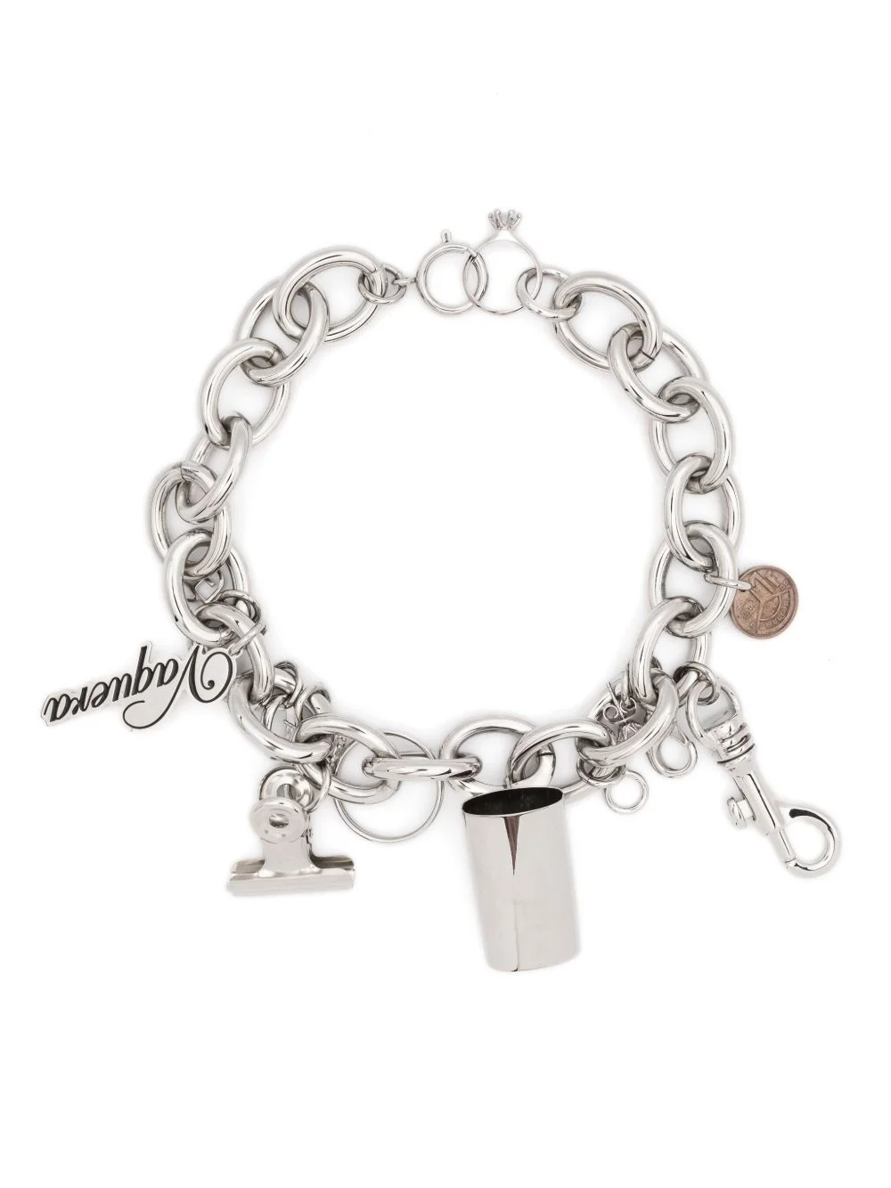 charm-detail necklace - 1