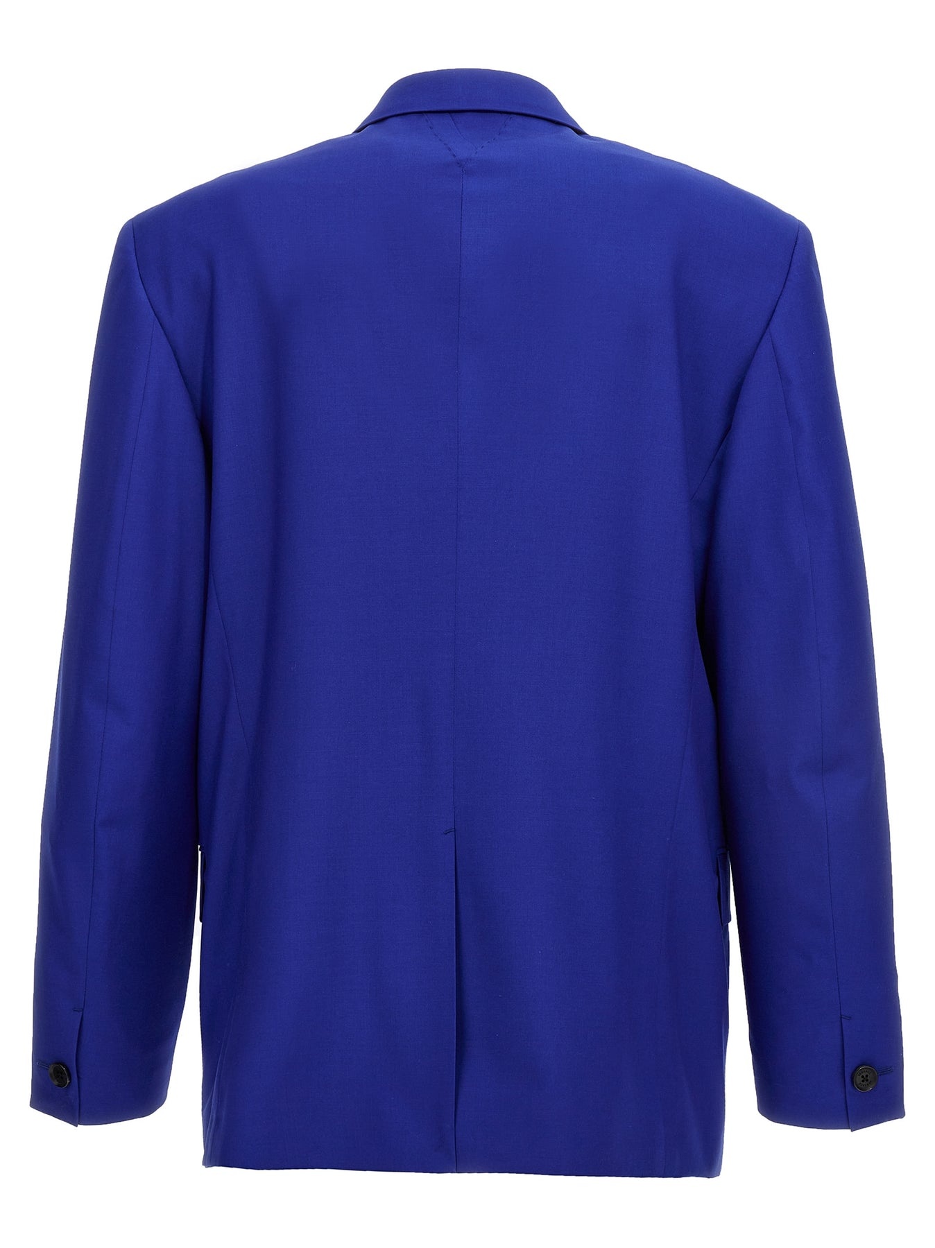 Single-Breasted Blazer Jacket Jackets Blue - 2