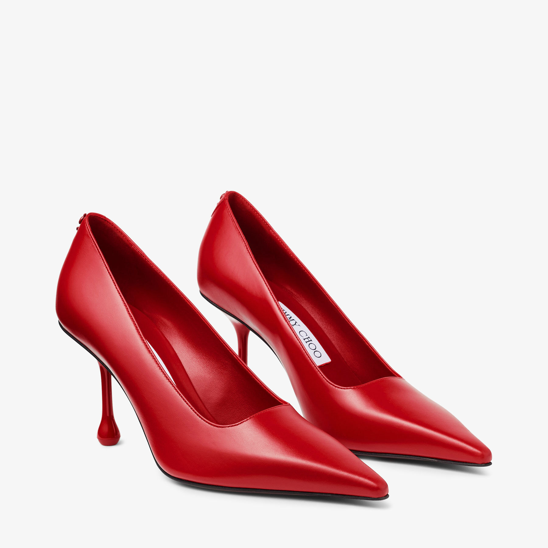 Ixia 80
Ruby Red Leather Pumps - 3