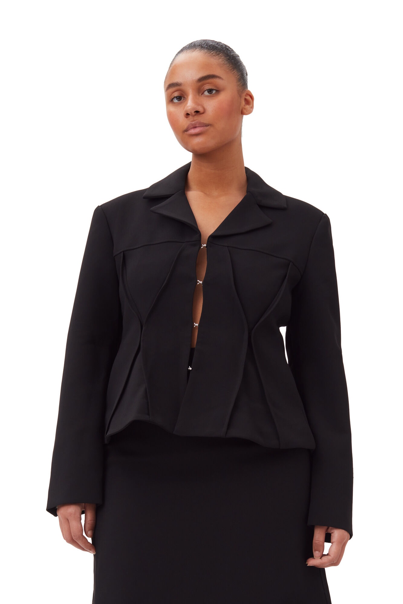 GANNI Short Jacket | forward | REVERSIBLE