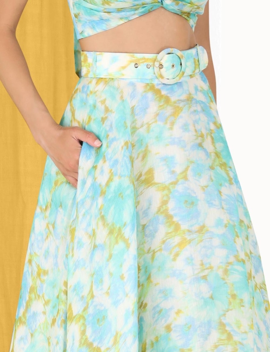 HIGH TIDE IKAT MAXI SKIRT - 5