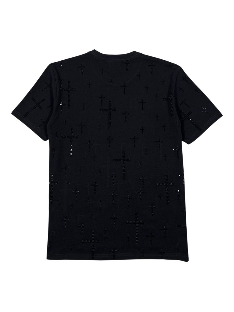 RTA crystal cross Liam T-shirt outlook