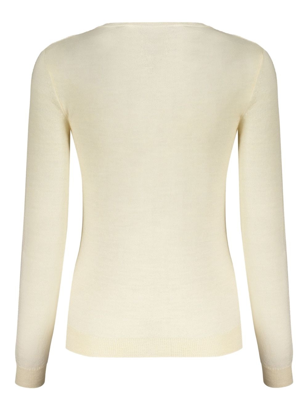intarsia-knit logo jumper - 2
