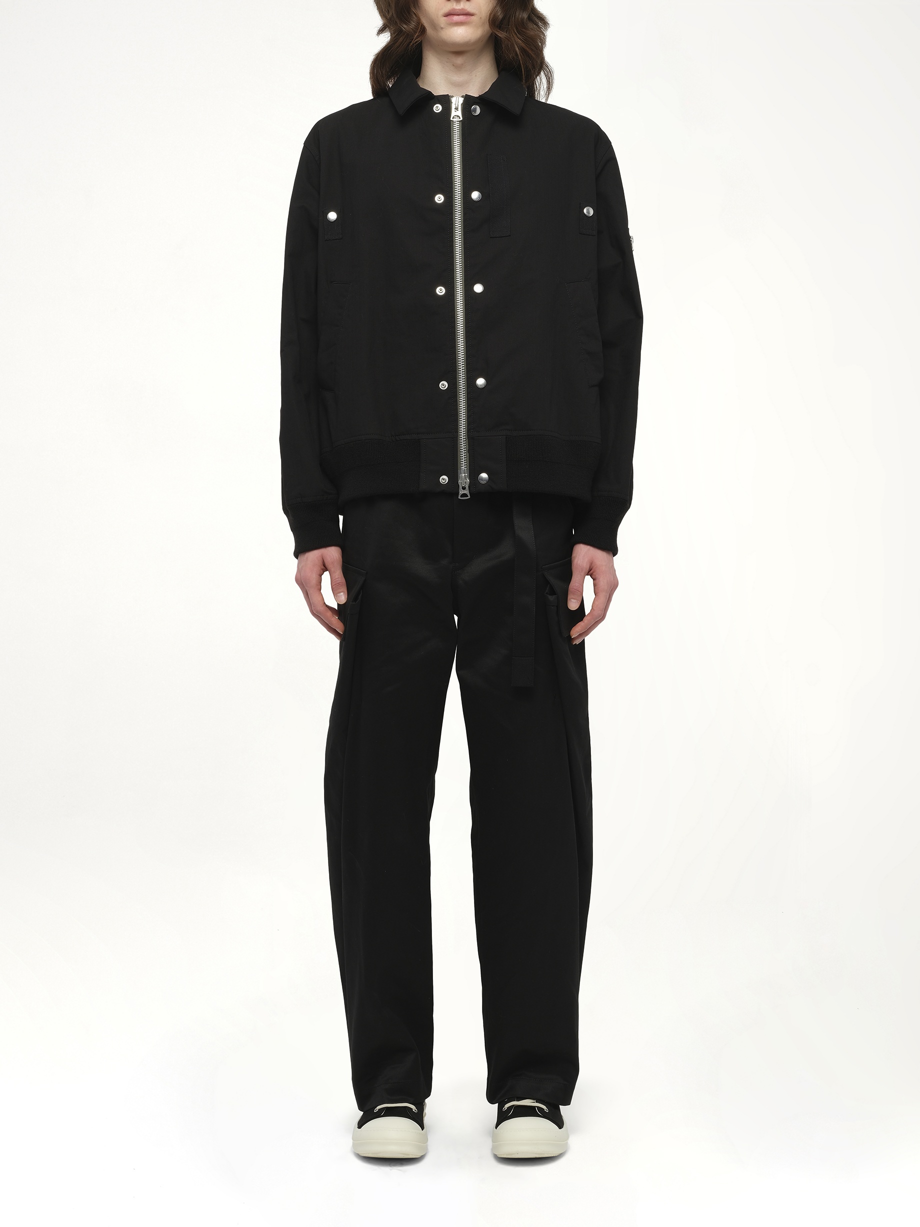 Rip Stop Blouson in Black - 7