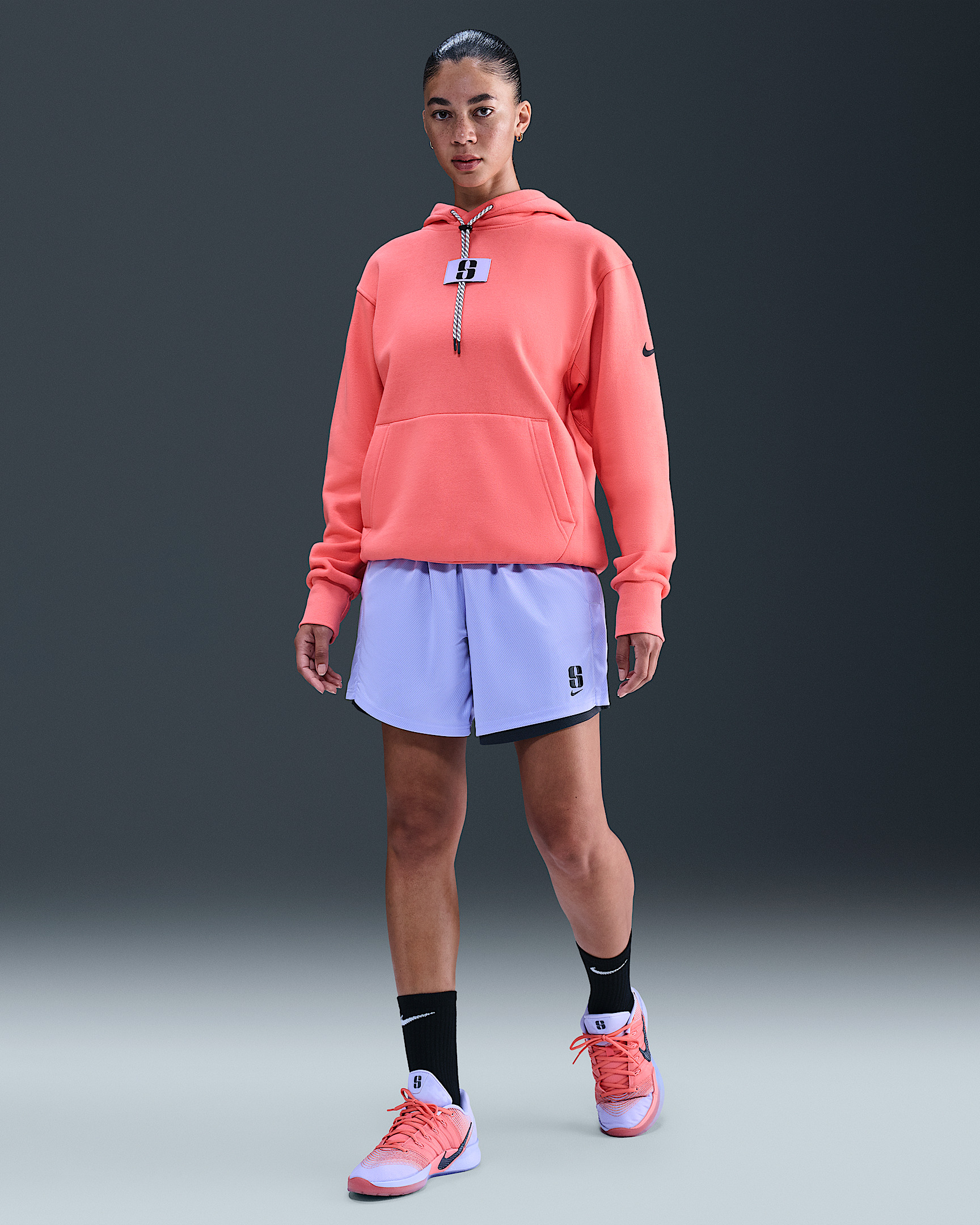 Sabrina Fleece Basketball Hoodie - 6