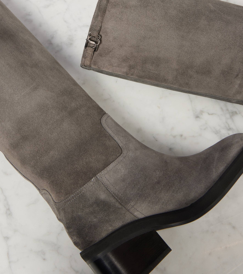 Yasmin 70 suede knee-high boots 5