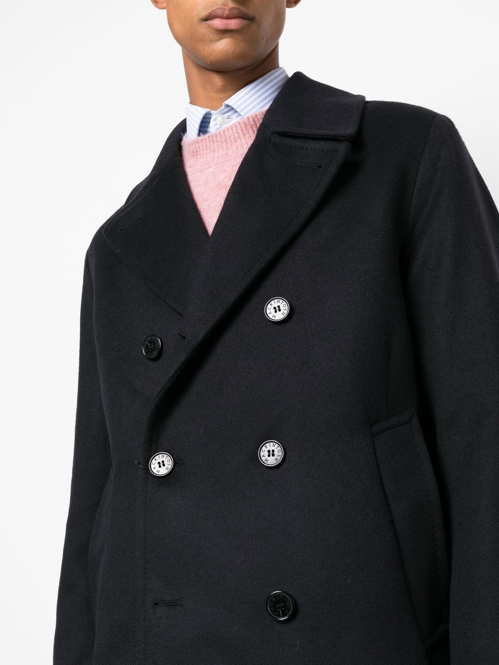 DALTON double-breasted coat - 5